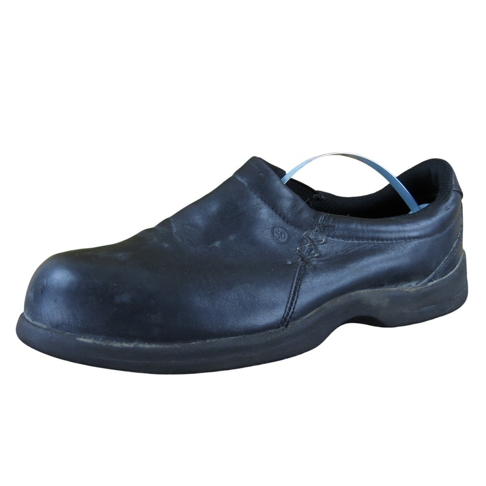 Red Wing Shoes Women Composit‎ Toe Slip-On Black Leather Sz 7.5 Gently Used 2025
